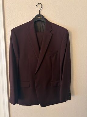 Michael Kors Men's Burgundy Sport Coat